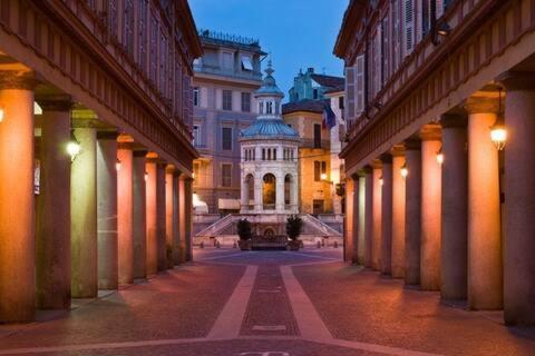 Appartamento Lella Con Meravigliosa Vista Vicino Alle Terme アックイテルメ エクステリア 写真